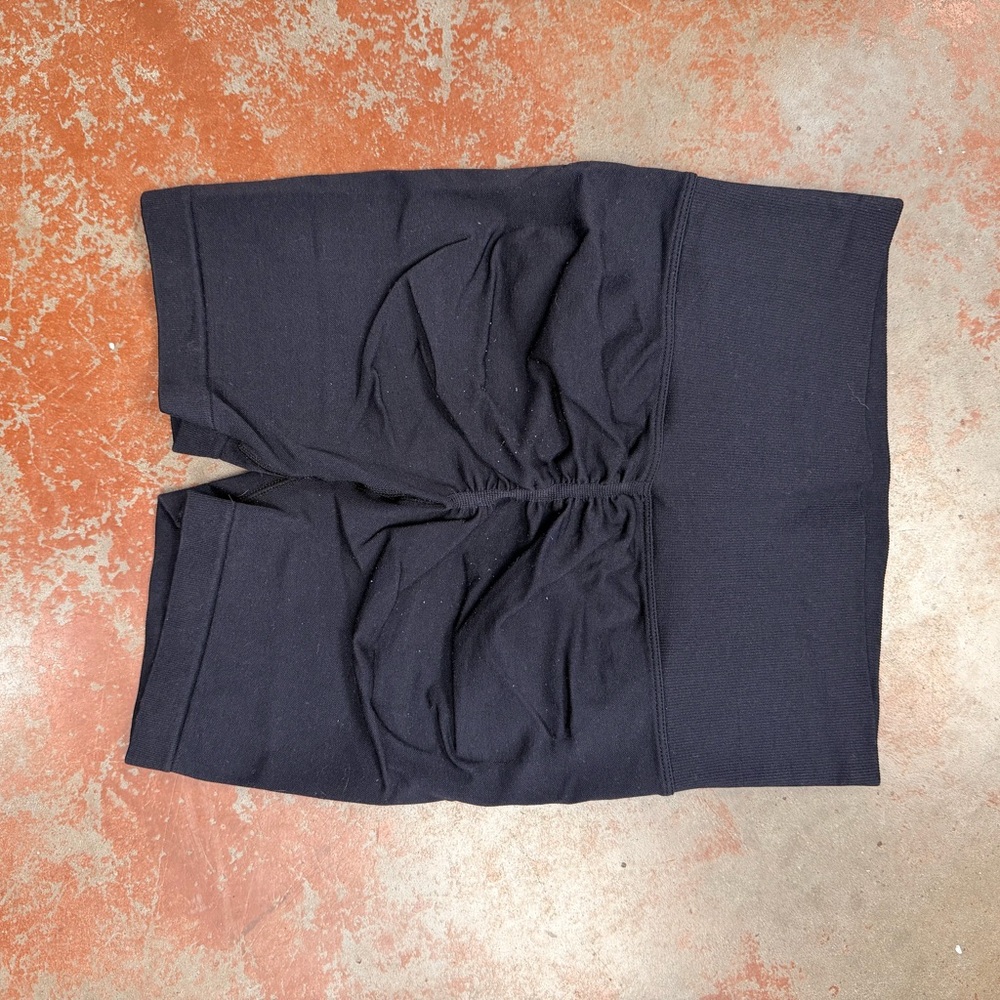 Black Ruched Skirt